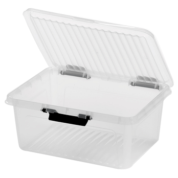 Úložný box EMORY transparentný, objem 11 l 1