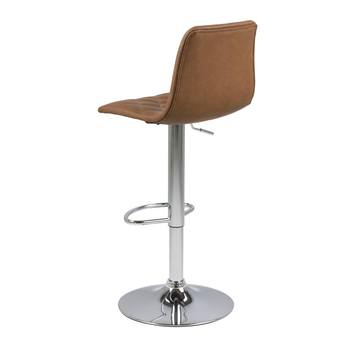 Barová stolička EMU hnedá/chróm 8