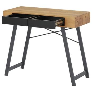Prístavný stolík ENEGO dub/čierna 2