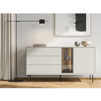 Komoda EPIRO EP-04 kašmírová/dub tmavý 4