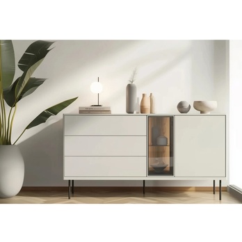 Komoda EPIRO EP-04 kašmírová/dub tmavý 1