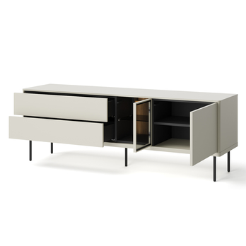 TV stolík EPIRO EP-06 kašmírová/dub tmavý 3