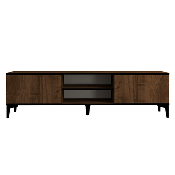 TV komoda EREM orech/čierna 3