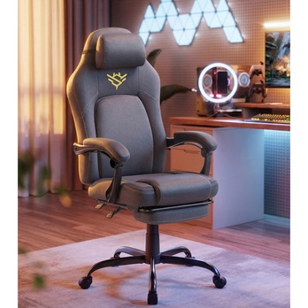 Herné kreslo ERGO sivá 1