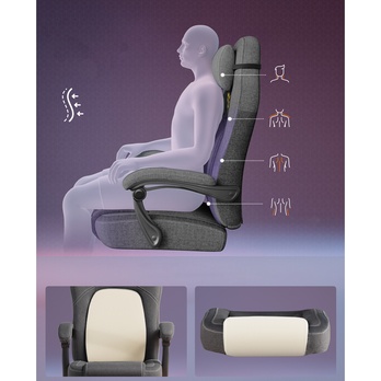 Herné kreslo ERGO sivá 2