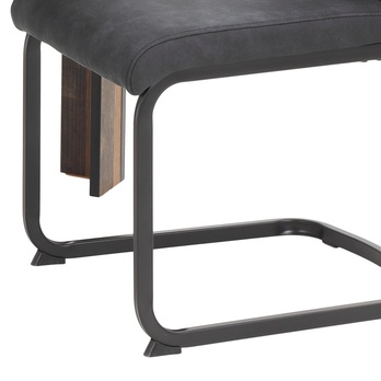 Jedálenská zostava ERIKA I G staré drevo/antracitová 3