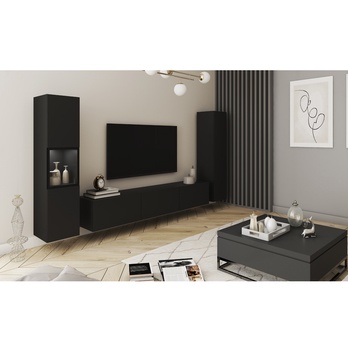 Obývacia stena ERLING III čierna 3