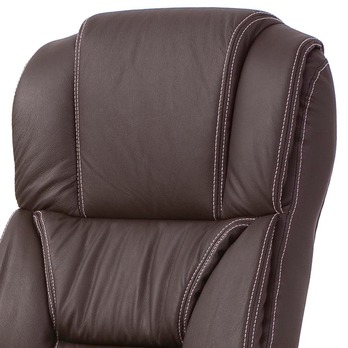 Kancelárske kreslo ERNESTO tmavohnedá 2