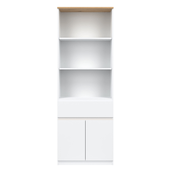 Skriňa ERNIE RM09 biela/dub evoke 1