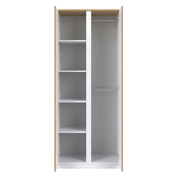 Skriňa ERNIE RM10 biela/dub evoke 3