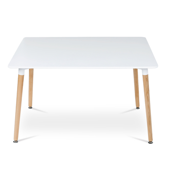 Jedálenský stôl ERVIN prírodná/biela, šírka 120 cm 4