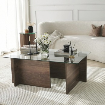 Konferenčný stolík ESCAPE 2 tmavý orech 1