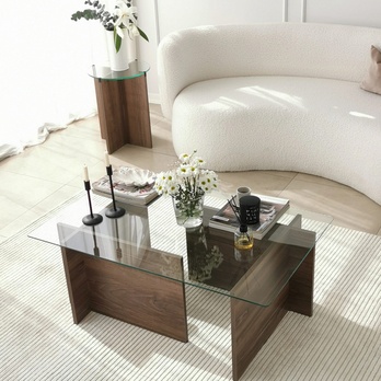 Konferenčný stolík ESCAPE 2 tmavý orech 3