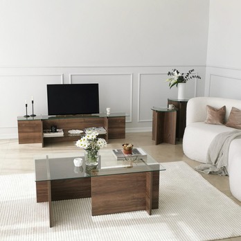 Konferenčný stolík ESCAPE 2 tmavý orech 4