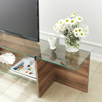 TV komoda  ESCAPE tmavý orech 2