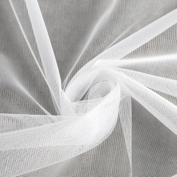 Záclona ESEL biela, 350x150 cm, zavesenie krúžky 5