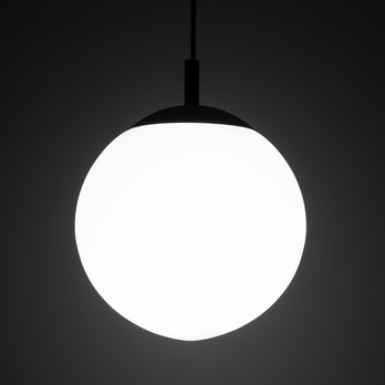 Závesné svietidlo ESMÉ biela/čierna, priemer 30 cm 1