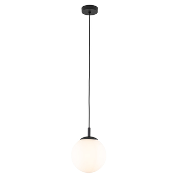 Závesné svietidlo ESMÉ biela/čierna, priemer 25 cm 2