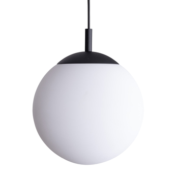 Závesné svietidlo ESMÉ biela/čierna, priemer 25 cm 3