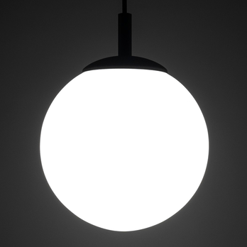 Závesné svietidlo ESMÉ biela/čierna, priemer 25 cm 1