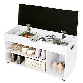 Lavica na topánky ESPO 10 biela 2