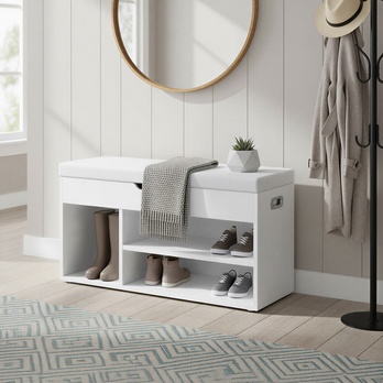 Lavica na topánky ESPO 2 biela 3