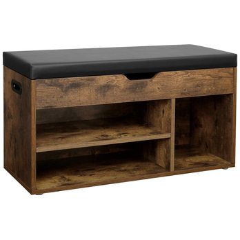 Lavica na topánky ESPO 2 hnedá/čierna 3