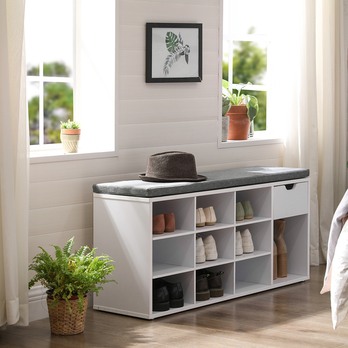 Lavica na topánky ESPO 3 biela 6