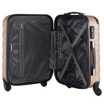 Súprava cestovných kufrov ESSENTIAL šampanské, 4 ks 7