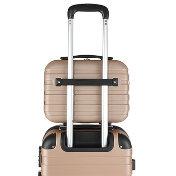 Súprava cestovných kufrov ESSENTIAL šampanské, 4 ks 8