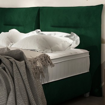 Posteľ boxspring ESTEE zelená, 180x200 cm 2