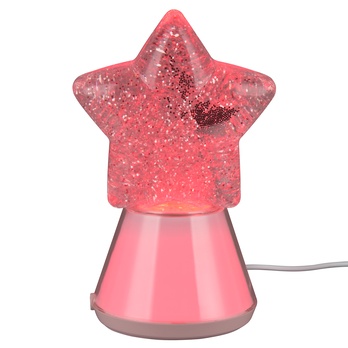 Stolná lampa ESTELLA biela/priehľadná 4