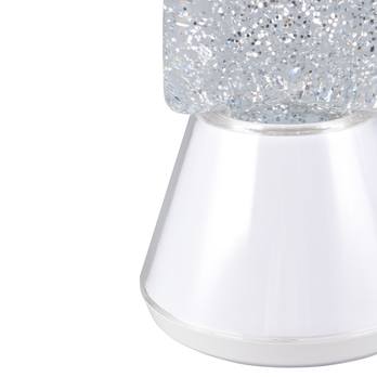 Stolná lampa ESTELLA biela/priehľadná 7