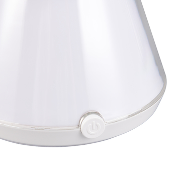 Stolná lampa ESTELLA biela/priehľadná 8