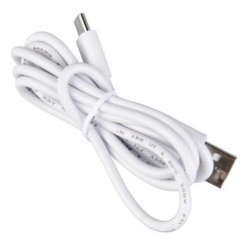 Stolná lampa ESTELLA biela/priehľadná 10