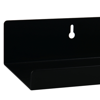 Polica  ESTELLE 2 čierna 7