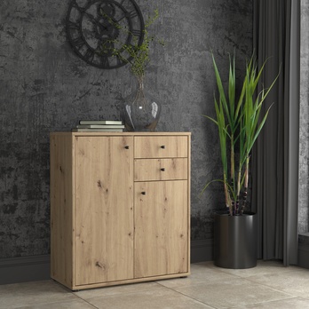 Komoda ESTERIA 3 dub artisan 1