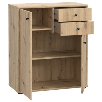 Komoda ESTERIA 3 dub artisan 2