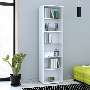 Regál ESTERIA 5 biela 1