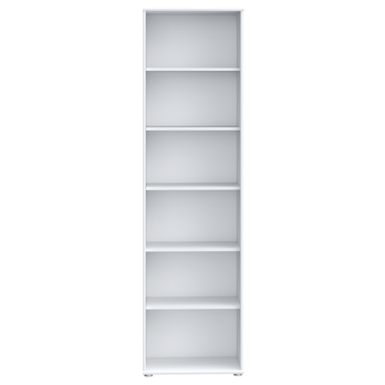 Regál ESTERIA 5 biela 2