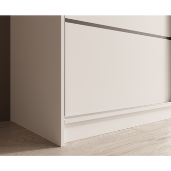 Šatníková skriňa ETELA biela 3