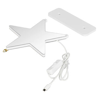 Stolná lampa ETOILE biela 11