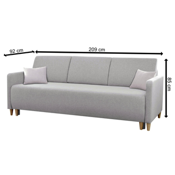 Pohovka ETRO sivá 4