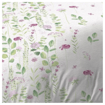 Posteľná bielizeň EUCALYPTUS PINK biela, 70x90 a 140x200 cm 2