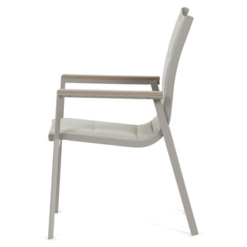 Záhradná stolička EULALIA béžová 5