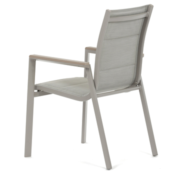 Záhradná stolička EULALIA béžová 6