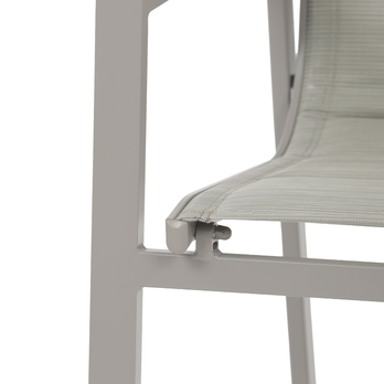 Záhradná stolička EULALIA béžová 9