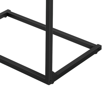 Prístavný stolík EVORA III čierna/hnedá 7