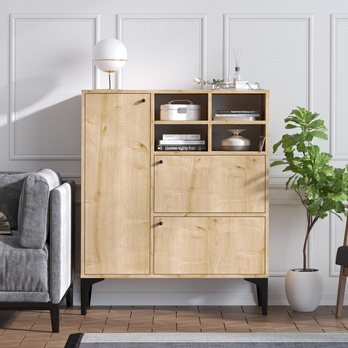 Komoda EWA dub sapphire 1