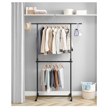 Stojan na šaty EXTEND čierna 1